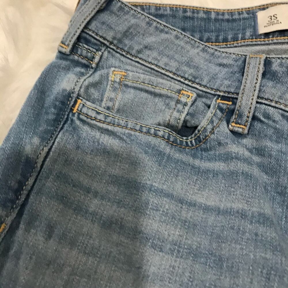 Hollister Wash out white Long Jeans 3S W26 L31 - Picture 4 of 7